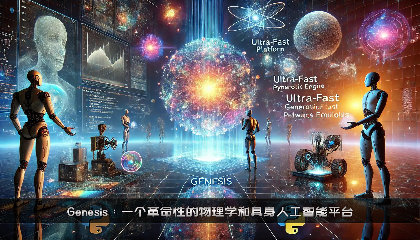 Genesis：一个革命性的物理学和具身人工智能平台